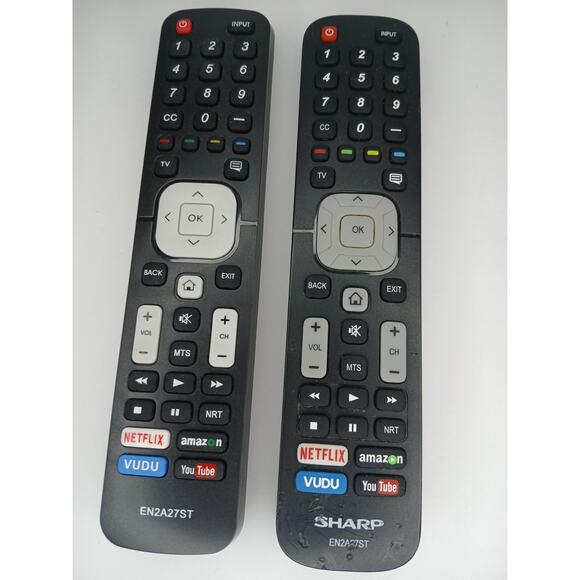 Sharp Brand EN2a27ST Remotes 1 new and 1 pre-owned - Picture 1 of 4